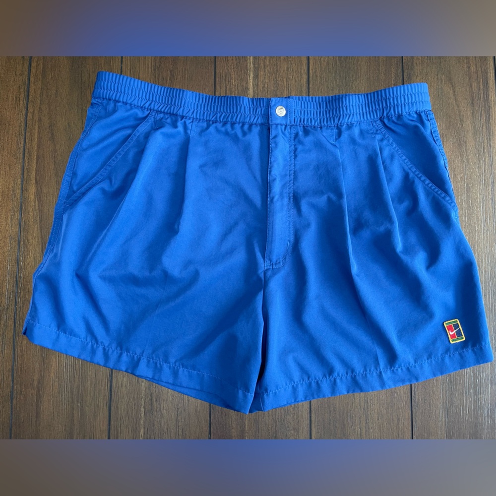 Nike Vintage Nike court 1990s navy blue shorts XL